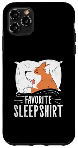 Hülle für iPhone 11 Pro Max Lieblingsschlafshirt von Japanese Shiba Inu Dog Lover Gifts