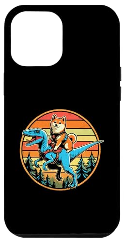 Hülle für iPhone 12 Pro Max T-rex Shiba Inu Hund von Japanese Shiba Inu Dog Lover Gifts