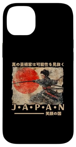 Hülle für iPhone 14 Plus Traditioneller japanischer Ukiyo-e-Anime für Samurai-Damen von Japanese Ukiyo-e Tees