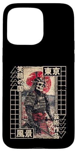 Hülle für iPhone 15 Pro Max Traditioneller japanischer Kabuto Samurai Woodblock Ukiyo-e Anime von Japanese Ukiyo-e Tees