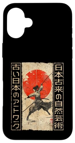 Hülle für iPhone 16 Plus Traditioneller japanischer Ukiyo-e-Anime für Samurai-Damen von Japanese Ukiyo-e Tees