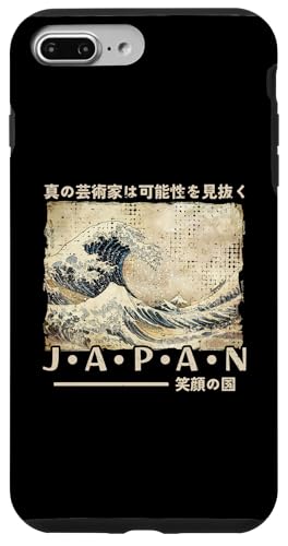 Hülle für iPhone 7 Plus/8 Plus Kanagawa Wave Traditioneller japanischer Holzblock Ukiyo-e Anime von Japanese Ukiyo-e Tees