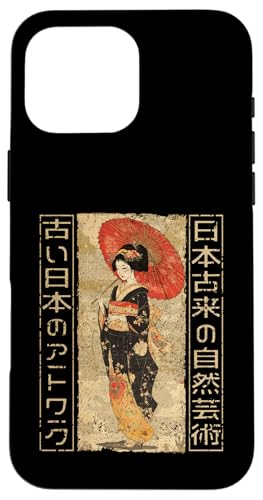 Traditionelle japanische Geisha Frauen Woodblock Ukiyo-e Anime Hülle für iPhone 16 Pro Max von Japanese Ukiyo-e Tees