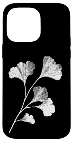 Zen Botanical Art Japanische Blumenkunst Ginkgoblatt Hülle für iPhone 14 Pro Max von Japanese and Floral Designs