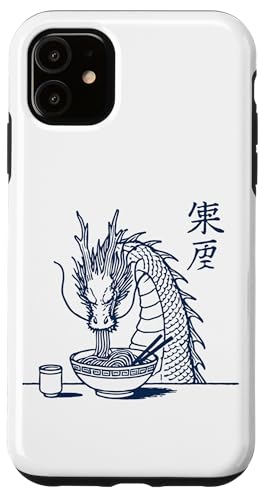 Hülle für iPhone 11 Ramen Nudeln Lustig UkiyoE Retro Ästhetik von Japanese ramen Outfit streetwear unique design