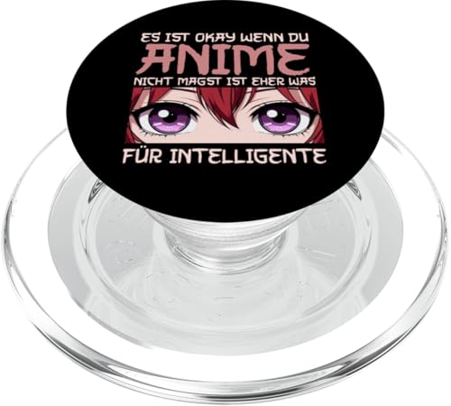 Anime Manga Otaku Japan Kawaii Waifu Anime Girl Cosplay PopSockets PopGrip für MagSafe von Japanische Anime Manga Cosplay Deko Otaku Fans