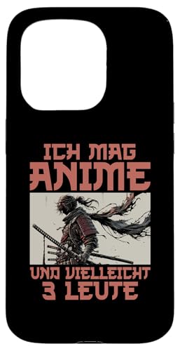 Hülle für iPhone 15 Pro Ich Mag Anime Und Vielleicht 3 Leute Manga Otaku Cosplay von Japanische Anime Manga Cosplay Deko Otaku Fans