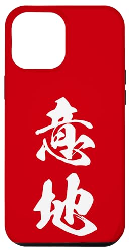 Hülle für iPhone 14 Pro Max Coole Wortbild Japanisches Kanji '意地' (Sturheit) von Japanische Doppel-Kanji-Sammlung