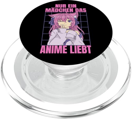 Anime Merch Mädchen Kinder Kawaii Manga Anime PopSockets PopGrip für MagSafe von Japanischer Anime Merch Ajeli Co.