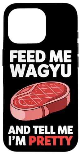 Hülle für iPhone 16 Pro Wagyu Steak von Japanisches Wagyu Rindfleisch Gourmet Steak