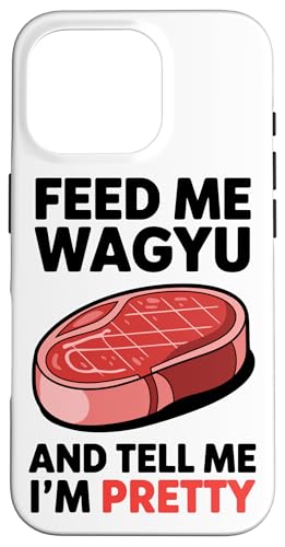 Hülle für iPhone 16 Pro Wagyu Steak von Japanisches Wagyu Rindfleisch Gourmet Steak