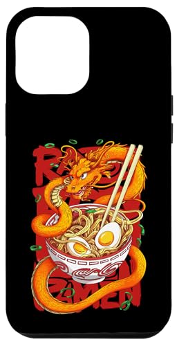 Hülle für iPhone 12 Pro Max Ramen Japanischer Drache Nudeln Schale Kawaii Herren Damen von JapansCollective