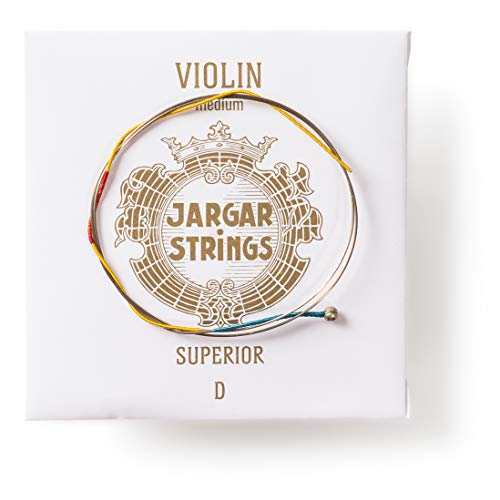 JARGAR Vi-DSM Violin Superior D-Saite, medium (0,65mm) für Violine von Jargar