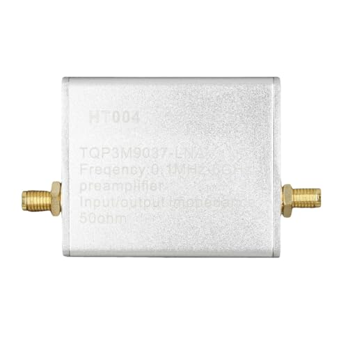 Jasaly HT004 Rauscharmer Verstärker 100K-6GHz 20dB Leistungsstarker Vorverstärker LNA-Modul für HF und SDR von Jasaly