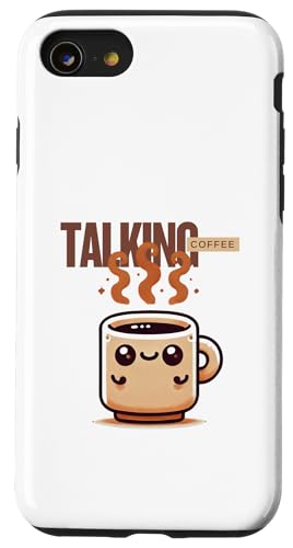 Hülle für iPhone SE (2020) / 7 / 8 Sprechender Kaffee von Javier Francisco