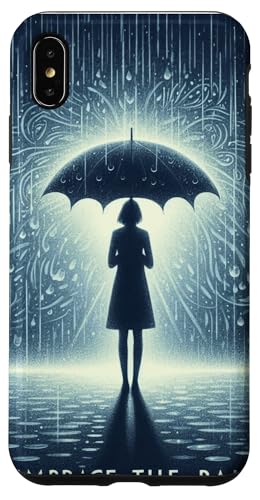 Hülle für iPhone XS Max Design "Embrace the Rain" von Javier Francisco