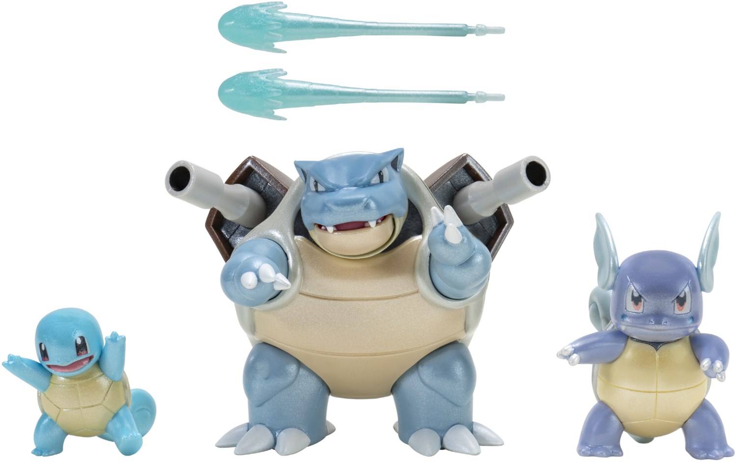 Evolution Multipack Figur Schiggy, Schillok, Turtok von Jazwares