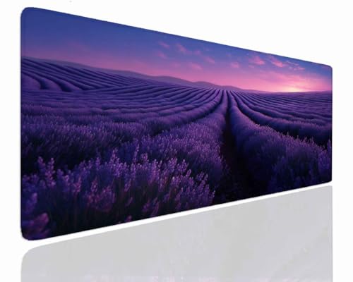 Gaming Mauspad XXL, Mousepad XXL 800x300x4mm, Mouse Pad Wassxerdicht Anti-Rutsch Mauspad Groß Vernähte Kanten Mauspads Verbessert Präzision und Geschwindigkei Schreibtischunterlage Scenery J-916 von Jdozfo