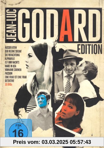 Jean-Luc Godard Edition [10 DVDs] von Jean-Luc Godard