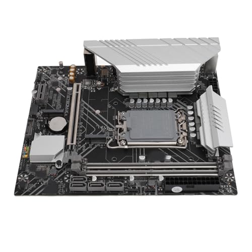 Computer-Motherboards, B760M K DDR4 LGA1700 PClE 4.0 Gaming-Motherboard, USB2.0 USB3.0 SATA3.0 ATX-Motherboard für GEN12/13-Serie MATX-Mainboard von Jectse