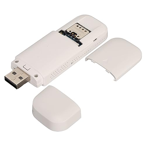 Jectse 4G USB Mobiler WLAN-Hotspot, 4G LTE Mobiles WLAN-Hotspot-Gerät | Tragbarer WLAN-Router mit SIM-Kartensteckplatz für Reisen, 4G LTE FDD: B1, B3, B5, B7, B8, B20, B28, TDD: B38 B40 von Jectse