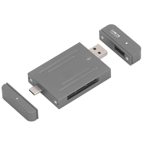 Jectse CFexpress-Kartenleser, 10 Gbit/s Übertragung Typ B CFexpress-Adapter, Kamera-Kartenleser-Adapter mit USB3.1, Unterstützte 2 TB Kapazität, für Win, für OS X, für Linux von Jectse