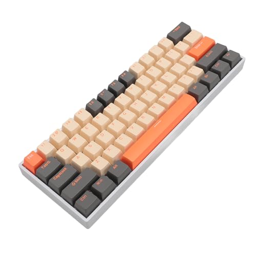 Jectse Mechanische Gaming-Tastatur mit 61 Tasten, Blauer Schalter, Hot-Swap-fähige Kabelgebundene/Bluetooth-/2,4G-Wireless-Tastatur mit RGB-Hintergrundbeleuchtung,3000 MAh Jectse Mechanische Gaming-Tastatur mit 61 Tasten, Blauer Schalter, Hot-Swap-fähige Kabelgebundene/Bluetooth-/2,4G-Wireless-Tastatur mit RGB-Hintergrundbeleuchtung,3000 MAh von Jectse