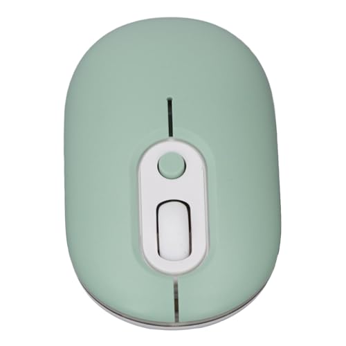 Jectse Schnurlose Maus, 2,4 GHz Kabellose Bluetooth-Dual-Mode-Leuchtmaus mit USB-Empfänger, Leise Computermaus mit 3 Einstellbaren DPI 800/1200/1600, für Tablet, Notebook, PC, Laptop von Jectse