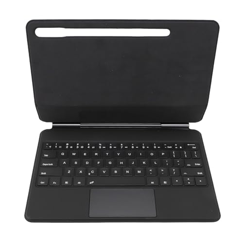 Jectse Tab S7+ Tastaturhülle mit Touchpad, Stifthalter, für S8+ S9+ Matepad Pro V8 Pro Pad Pro Magnetische Tablet-Tastatur mit Schwebendem Cantilever-Ständer von Jectse