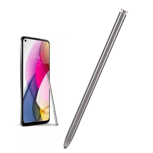 Stylus-Stift für G Stylus 5G 2024 XT2419, 4096 Drucksensor, Hochpräzise Steuerung, Stylus-Ersatz für Moto G Stylus 5G 2024, Alle Versionen, Touchscreen (Silver) von Jectse