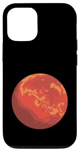 Hülle für iPhone 12/12 Pro Der Planet Mars, Weltraum-Nerd und Wissenschaftsfreak, Explorer-Design von Jeff Hobrath