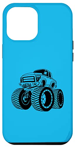 Hülle für iPhone 12 Pro Max Pickup-Truck-Cartoon-Illustration von Jeff Hobrath