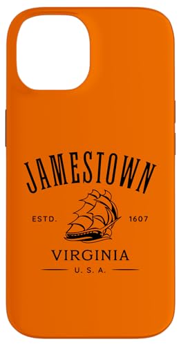 Hülle für iPhone 14 Jamestown Virginia Vereinigte Staaten Estd 1607 Jamestown VA Souvenir von Jeff Hobrath