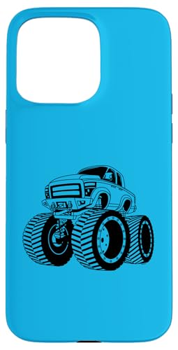 Hülle für iPhone 15 Pro Max Pickup-Truck-Cartoon-Illustration von Jeff Hobrath