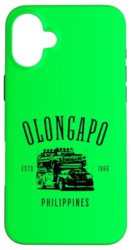 Olongapo Philippinen Estd 1966 Vintage Style Design Hülle für iPhone 16 Plus Olongapo Philippinen Estd 1966 Vintage Style Design Hülle für iPhone 16 Plus von Jeff Hobrath