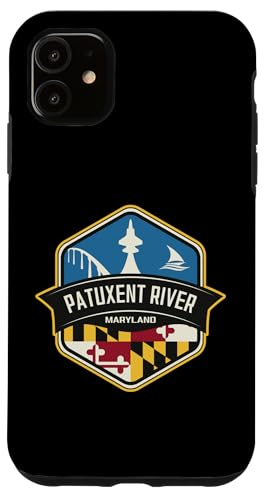Patuxent River Maryland Logo mit MD Flagge Design Souvenir Hülle für iPhone 11 Patuxent River Maryland Logo mit MD Flagge Design Souvenir Hülle für iPhone 11 von Jeff Hobrath