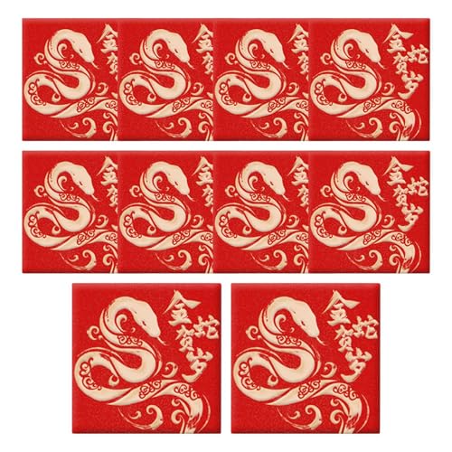 Gold Snake Envelope | New Year Red Packets | Snake Lucky Envelope | Cash Gift Envelope | Spring Festival Packet | Durable Paper and High-Quality Material for Holding Cash, Coins, or Small Items von Jeruytgh