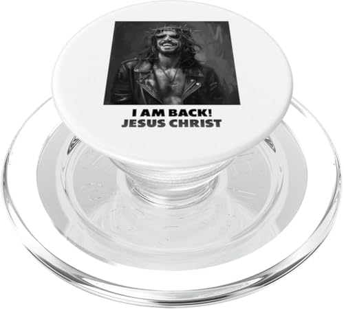 Rockstar Jesus Christ, Christentum, Christus, Jesus PopSockets PopGrip für MagSafe von Jesus Christ is back