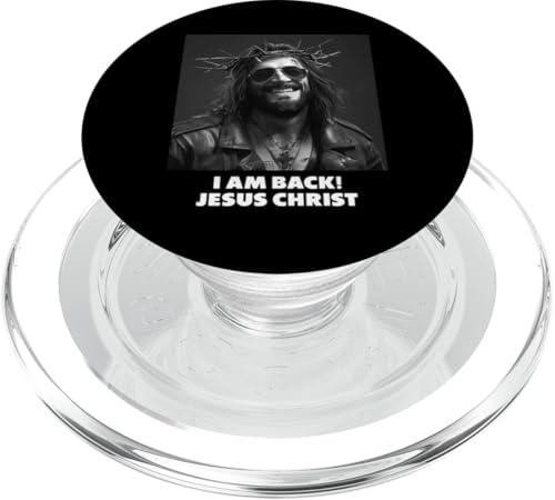 Rockstar Jesus Christ, Christentum, Christus, Jesus PopSockets PopGrip für MagSafe von Jesus Christ is back