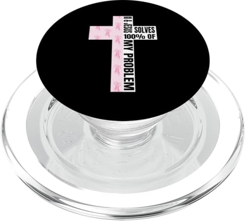 Dancing & Jesus löst 100% meiner Problemtänzerin PopSockets PopGrip für MagSafe von Jesus Gift