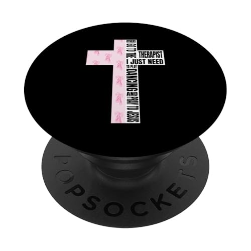 Ich brauche nur zu tanzen und zu Jesus-Tänzerin zu beten PopSockets Klebender PopGrip von Jesus Gift