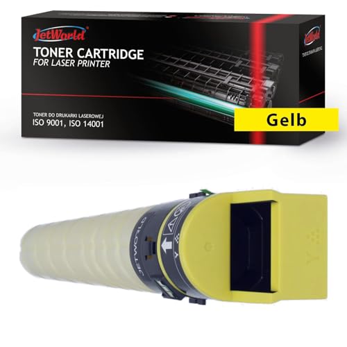 JetWorld Toner Kompatibel für Konica Minolta M328 C250i, C251i, C300i, C301i, C360i, C361i Gelb 28000 Seiten je Tonerkartusche, als Ersatz zu TN328Y, TN-328Y (AAV8250), Hochwertiger Druck von JetWorld