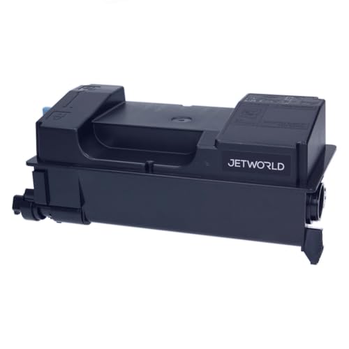 JetWorld Toner Kompatibel für Kyocera TK3130 FS-4200DN, FS-4300D, Kyocera ECOSYS M-3550idn, M-3560idn Schwarz 33600 Seiten je Tonerkartusche, als Ersatz zu TK-3130, Hochwertiger Druck von JetWorld