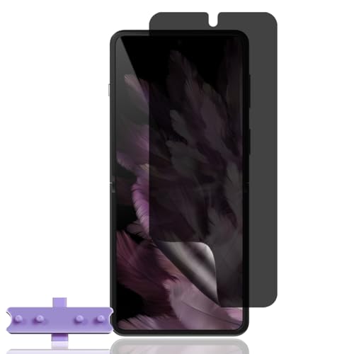 Jewloofa TPU Schutzfolie für OPPO Find N3 Flip Privacy Panzerfolie, 1 Stück Anti Spähen Privatsphäre Sichtschutzfolie, mit Positionierhilfe, Bläschenfrei, Anti-Spy Panzerfolie für OPPO Find N3 Flip von Jewloofa