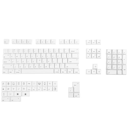 Jialouboo 136 Tasten Tastenkappen PBT Tastenkappe Fit Laptop PC Spiel Büro Mechanische Tastatur Tastenkappen von Jialouboo