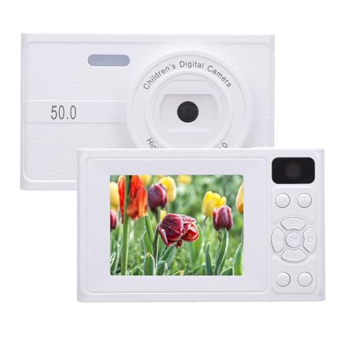 Digitalkamera, Autofokus 48MP 1080P Vlogging-Kamera, 2,36 Zoll TFT-Bildschirm, tragbare Kompaktkamera mit Doppelobjektiv und 8-fachem Zoom für Fotografie und Video für Teenager Digitalkamera, Autofokus 48MP 1080P Vlogging-Kamera, 2,36 Zoll TFT-Bildschirm, tragbare Kompaktkamera mit Doppelobjektiv und 8-fachem Zoom für Fotografie und Video für Teenager von Jiawu