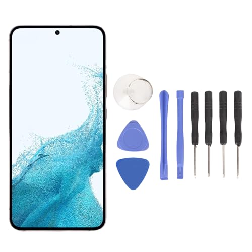 Für Galaxy S22 Plus 5G SM S901B Internationale Version Bildschirmaustausch mit Rahmen, 6,6-Zoll-LCD-Display AMOLED-Touchscreen-Digitizer-Baugruppe mit Reparaturteilwerkzeugen von Jiawu