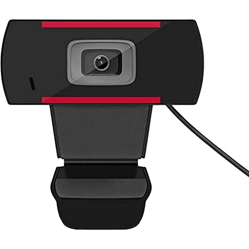 JideTech PC-Webcam 1080P mit Mikrofon, USB-Desktop-Laptop-Kamera, Plug-and-Play-Videoanruf-Webcam für Webkonferenzen, MSN und Skype von JideTech