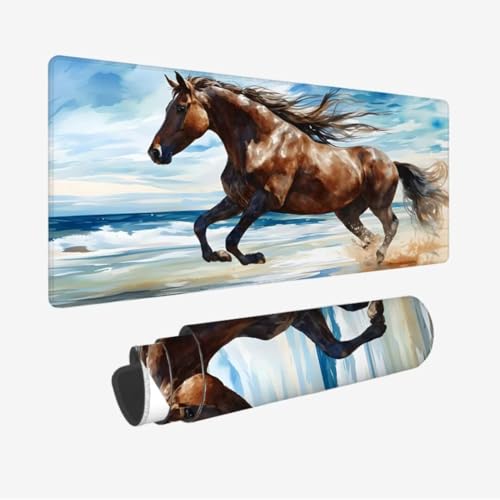 Groß Gaming Mauspad XXL 800x300x3mm,Mauspad Meer Mousepad,Schreibtischunterlage Tier Mousepad Gaming,Verbessert Präzision und Geschwindigkeit,Wasserdicht und rutschfest,Weihnachten Geschenke JC-16 von Jinycoon