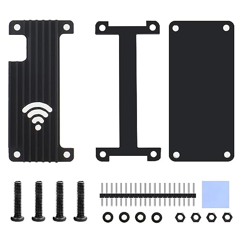 Jiqoe Fall RaspberryPiZero Mainboard Kühlkörper Box Aluminium Legierung Metall Gehäuse Abdeckung Wärmeableitung von Jiqoe